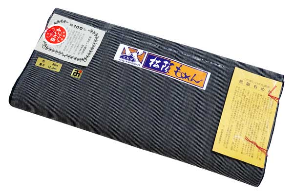 《地元三重特産品》松阪もめん　反物松阪木綿　反物地入れ・湯通し加工サービス洗えば洗うほど色がわいてくる 藍染め 木綿今に粋る　永遠のファッション｜さくら小町　店