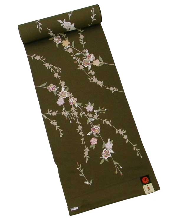 小紋反物忠次郎作品343 正絹小紋 新品 反物 未仕立て品