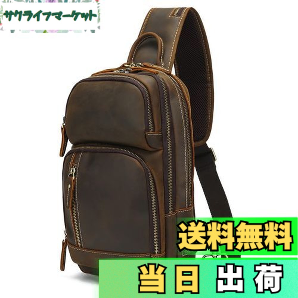 【貨物輸送無料】LANNSYNE 上半身御徒面子 本革 メンズ 上半身うしろ側 成人男性 壱ショルダーバッグ 革 USB申し受ける界面 大電気容量 10.5iniPad相応う 決定づける肩付替え 通い 通学 心地よい 鞄 実用性