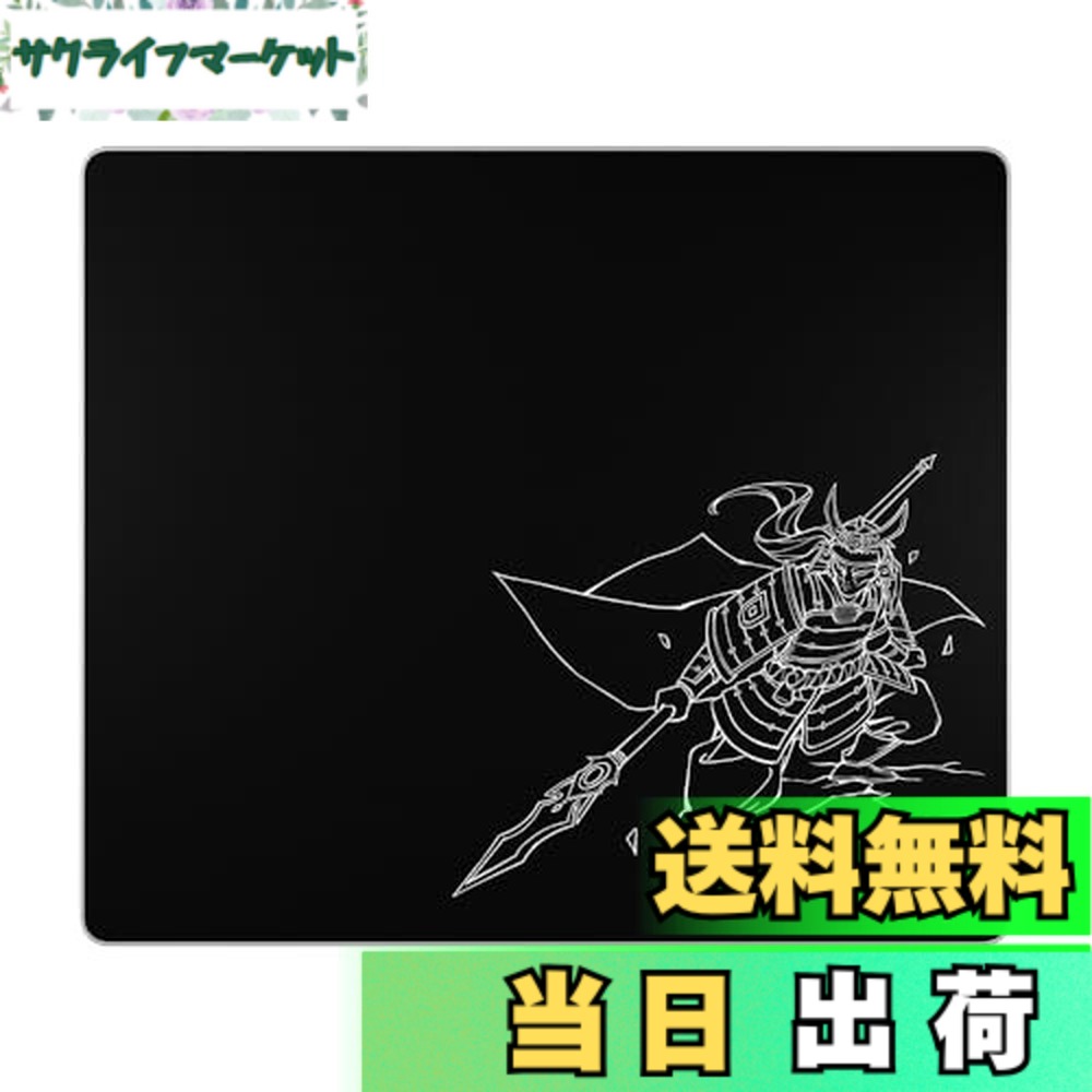 【貨物輸送無料】Kurosun ゲーミングマウスパッド Shogun Black L 抑えつける 布手合い FPS 490 x 420粍 日本定め事代わりになる店品