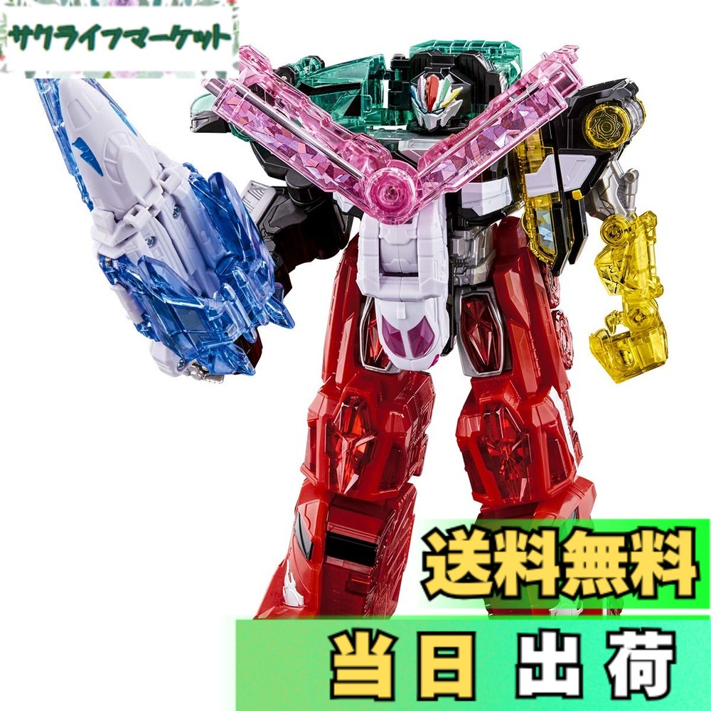 【送料無料】魔進戦隊キラメイジャー キラメイジャーロボシリーズ01 魔進合体 DXキラメイジンセット 色：レッド、サイズ：ワンサイズ