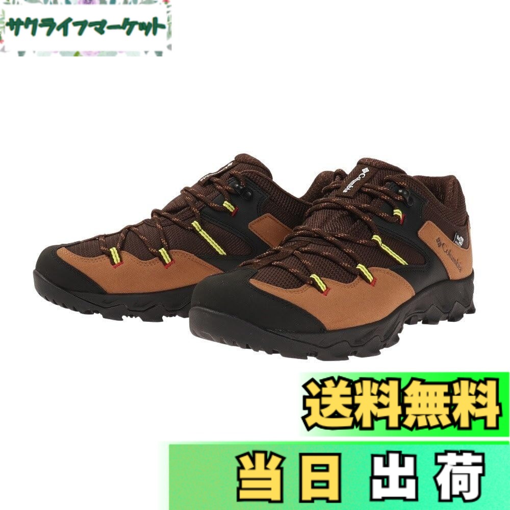 【貨物輸送無料】[Columbia] メンズ セイ赤ちょうちん ファイブ ファースト アウト素っ気ない SABER V LO OUTDRY 010 black bold orange 色：ベージュ、大きさ：25.0 珊