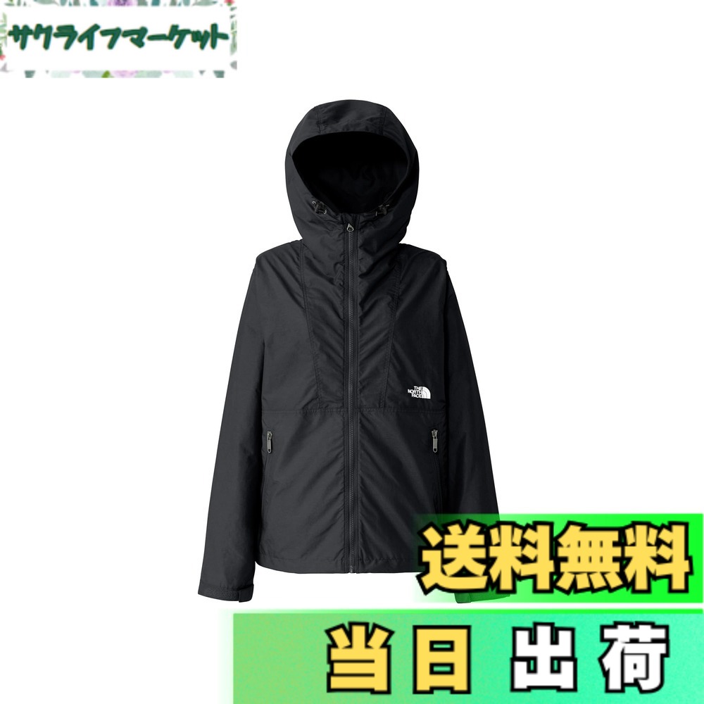 【貨物輸送無料】THE NORTH FACE(ザ・ノース・フェイス) ジャケットコンパクトジャケット レディース NPW72530レディース 色：黒いこと、大いさ：L