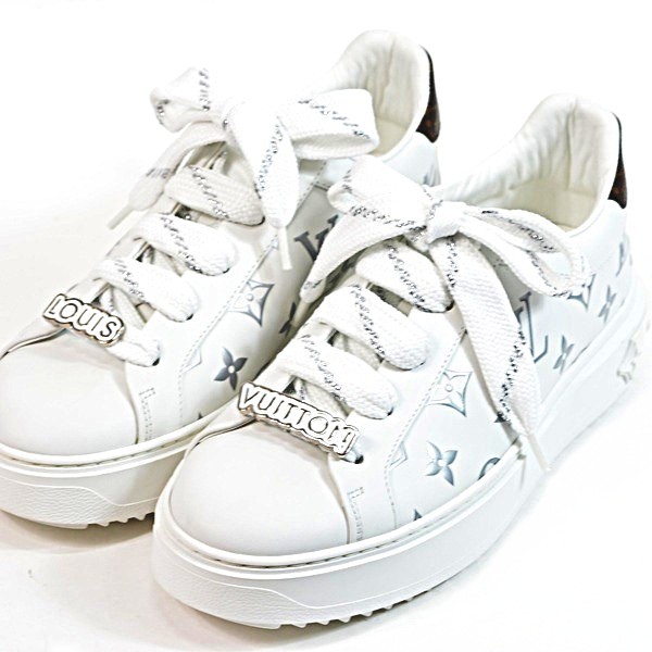 【美品】ルイヴィトンタイムアウトラインスエード スニーカー！ 楽天市場】【ルイヴィトン】Louis Vuitton タイムアウトライン
