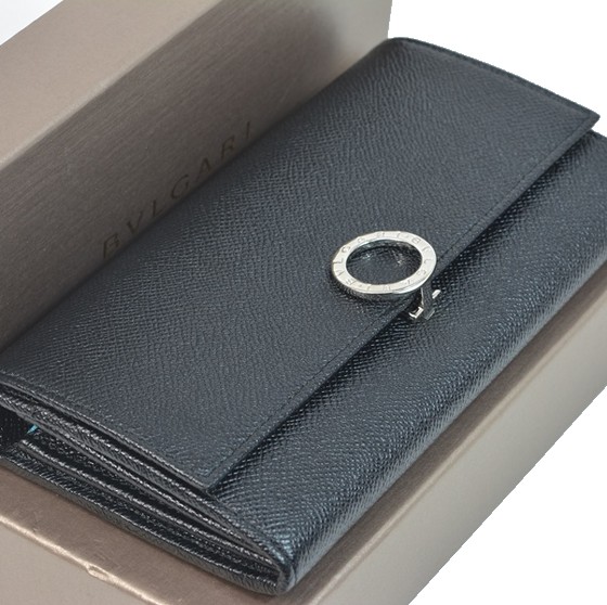 BVLGARI カルング 長財布 国内発 ブルガリブルガリ カルングスキン ロングウォレット