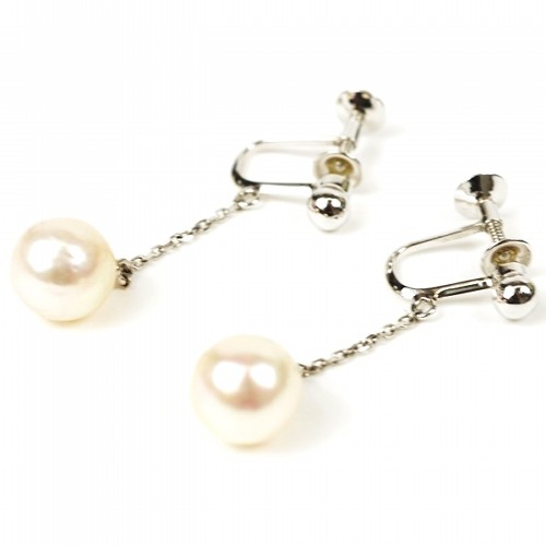 激安アウトレット 田崎真珠 Wg パール イヤリング 美品 H3sajucgkaz1 Www Fanny Com Vn