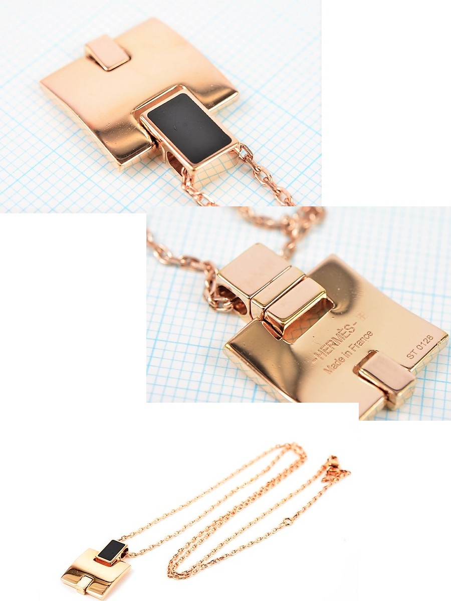 Aランク 美品 エルメス アイリーン ネックレス ピンクゴールド ブラック ピンクベージュ エルメス ネックレス アイリーン 美品 サクララウンジ 店 Aランク 美品 エルメス アイリーン ネックレス ピンクゴールド ブラック ピンクベージュ エルメス ネックレス アイリーン 美品 サクララウンジ 店