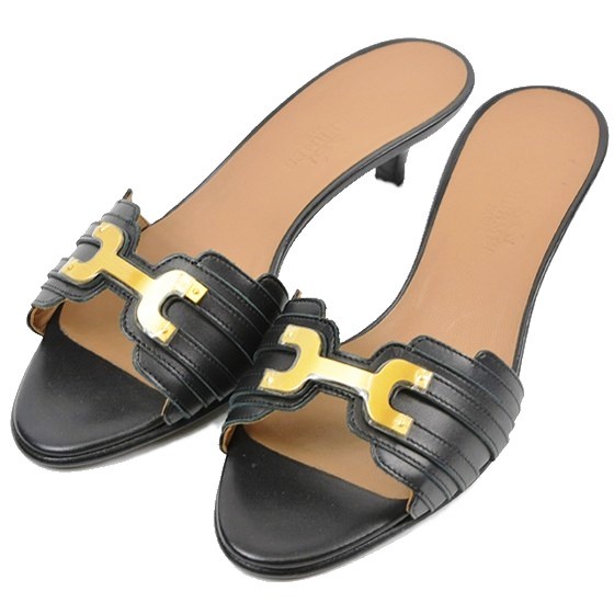 楽天市場】【新品】HERMES エルメス オアジス サンダル ヒール