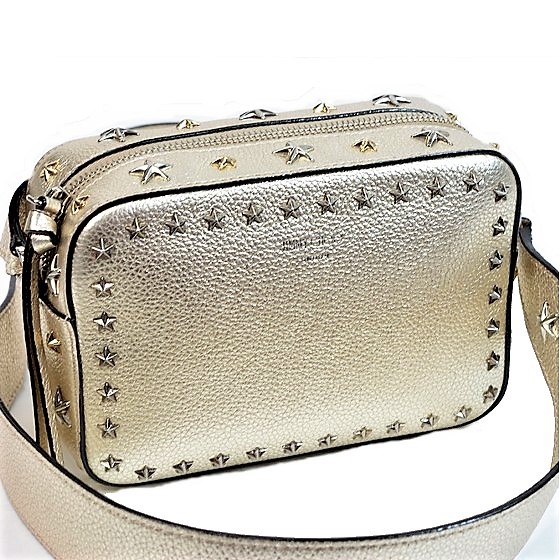 jimmy choo ジミーチュウ　　ショルダーバッグ　スター　星　シルバー JIMMY CHOO ジミーチュウ スタースタッズ ララバイ ショルダー