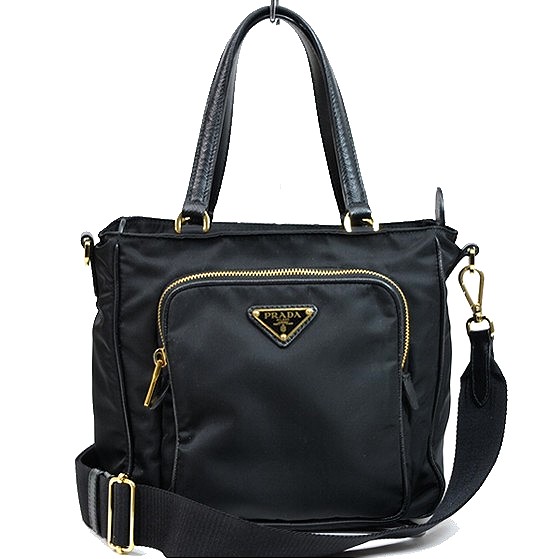 【美品】プラダ 1BG308 御徒面子 2WAY  トートバッグ