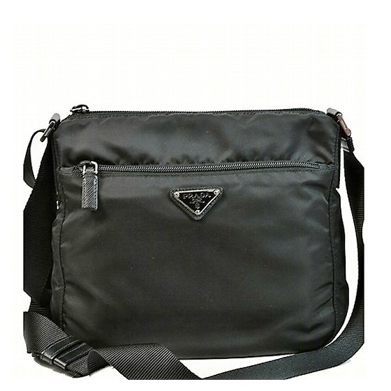 楽天市場】PRADA プラダ B7338 ナイロン ショルダーバッグ 黒 ブラック
