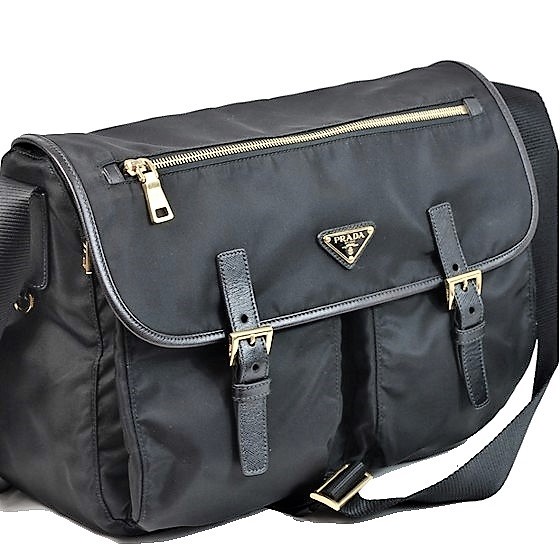 【美品】PRADA プラダ　メッセンジャーバッグ　ショルダーバッグ　ナイロン PRADA プラダ ショルダーバッグ メッセンジャーバッグ ナイロン