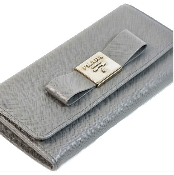 【美品】 618 PRADA プラダ 2つ折り長財布 リボン 楽天市場】PRADA/プラダ リボン二つ折り長財布 1M1132 SAFFIANO