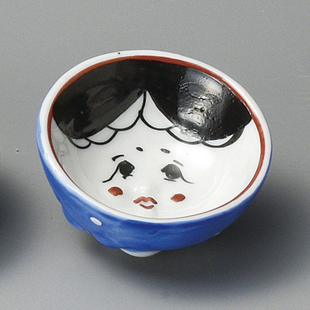 楽天市場】可杯（べくはい）セット 陶器の天狗・ひょっとこ・おかめの