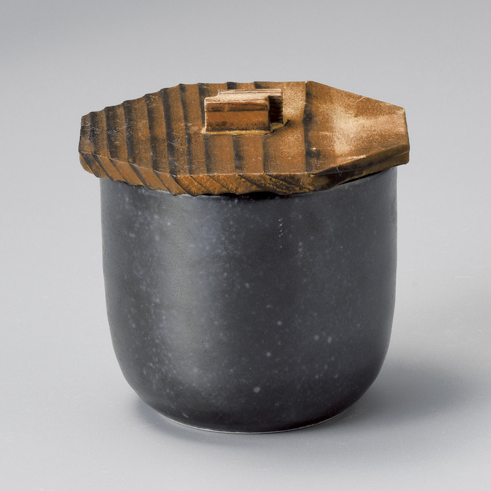 楽天市場】木蓋付 200cc 紺窯変 蒸し茶碗8.5x8.5cm 日本製ヘルシー具