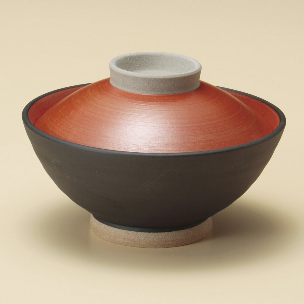 楽天市場】黒曜 ふた付大茶 15.2x7cm 日本製 蓋付きどんぶり 茶漬け丼