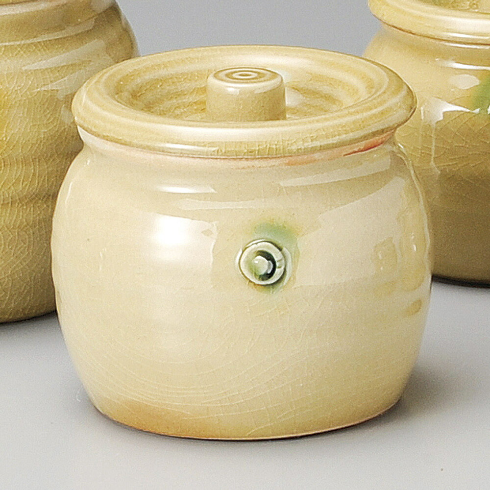 楽天市場】白釉 1800cc 1升かめ 保存壺 胴径16.7cm 持ち手含む