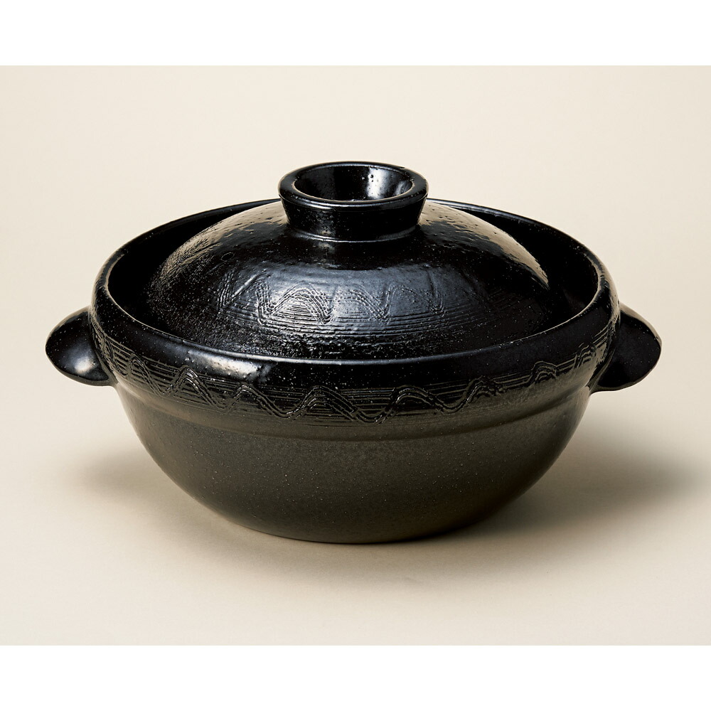 日本製（滋賀県）信楽焼 土鍋 9号 3～5人用 直火専用 陶器キッチン調理器具 楽天市場】日本製（滋賀県）信楽焼 土鍋 9号 3～5人用 直火専用陶器