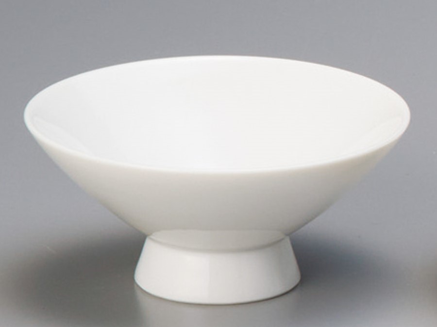 楽天市場】白磁 清〆盃 小6.5x3cm 30cc~40cc おちょこ さかづき 平盃