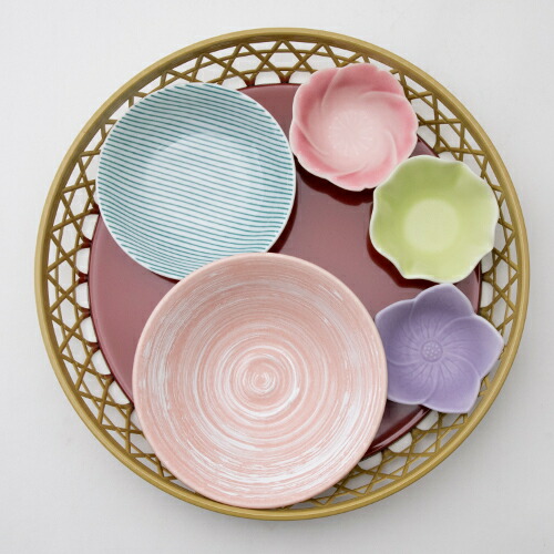 楽天市場】松花堂弁当 9品盛セット「桜」 蓋付9仕切箱と小鉢9点の