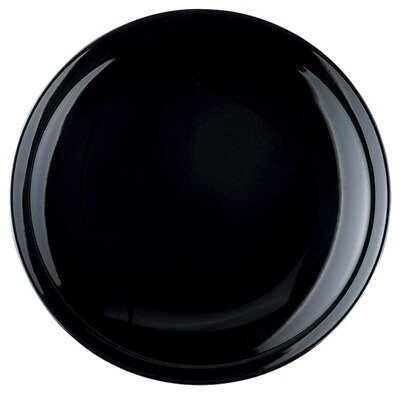 由の黒い大皿　陶器　約28cm 17600012.jpg