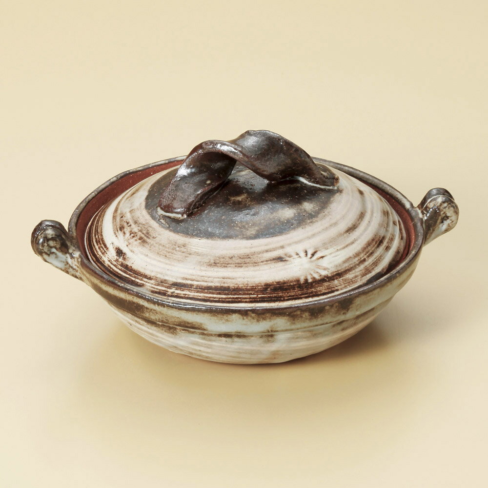 楽天市場】11号 銀峯三島 6L 深型土鍋 38x34x19cm 6000cc たっぷり