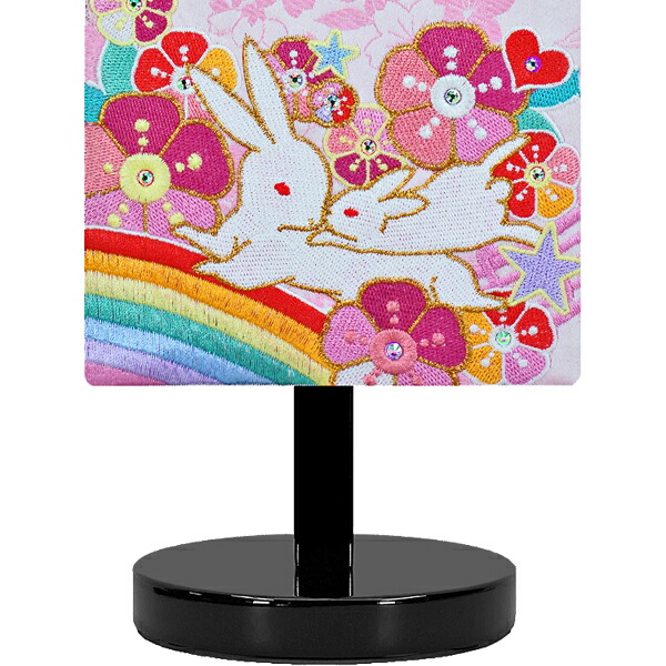 名入れ旗 お雛様 雛祭り 端午の節句 名前旗 名前旗 雛人形 タペストリー ローズワイン糸刺繍 名入れ旗 台付 タペストリー 女の子 名前旗 送料無料 雛人形 虹 うさぎ ローズワイン糸刺繍 ピンク房飾り ア 送料無料 人形とベビー用品の桜うさぎ