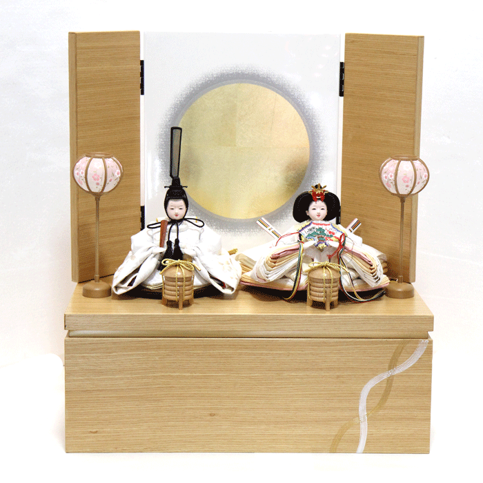 雛人形 コンパクト おしゃれ 親王飾り 収納飾り 瑞雲 芥子 9g22s Ipag Org