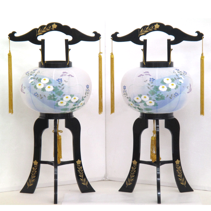 盆提灯 コンパクト 盆ちょうちん お盆提灯 お盆ちょうちん あかり 10号 回転灯 桔梗 蒔絵 対絵 8608 10 718w Fmcholollan Org Mx