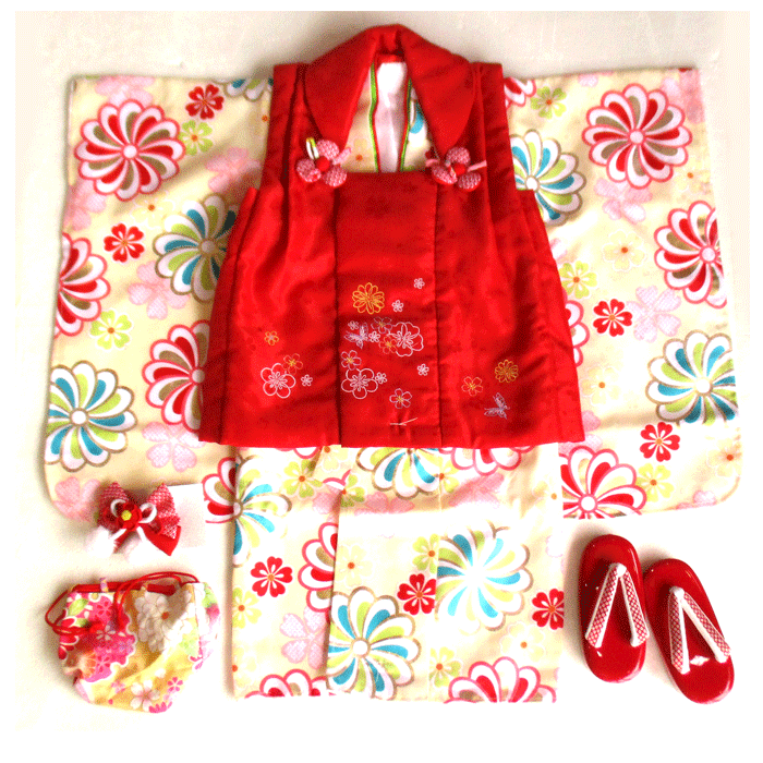 楽天市場】七五三 着物 3歳 フルセット “R・K (リョウコ・キクチ