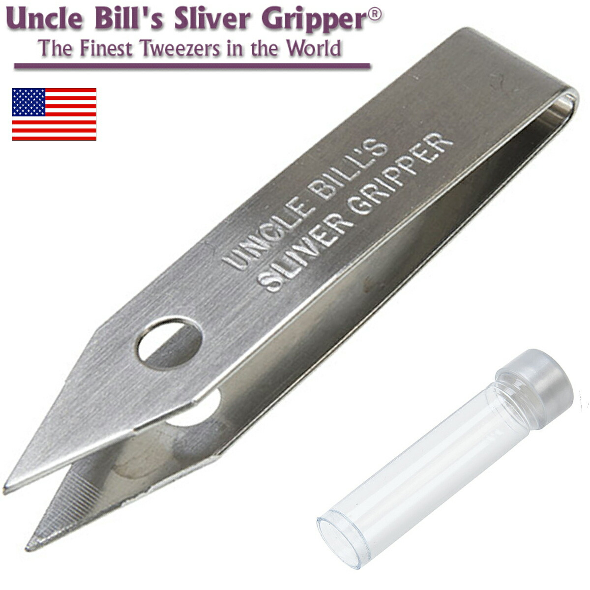 すぐるっちょ　さま専用 Amazon.co.jp: スライバーグリッパー Uncle Bill's TWEEZERS