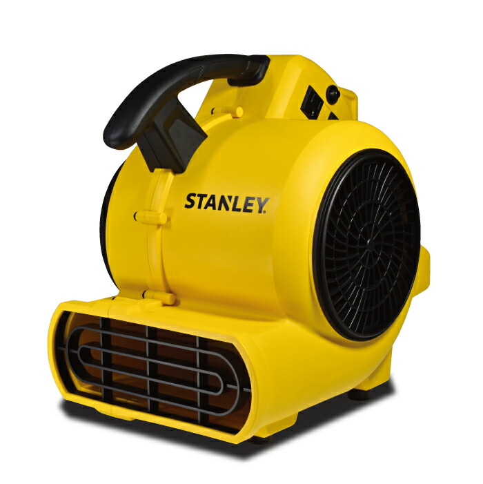 3度合いの風量調節する3第四次元自動小銃ワット数OFF役立つこと付き添い人 STANLEY エアムーバー SXAM0011-JP 床かわき切る 室内送風 御召しものかわき切るに