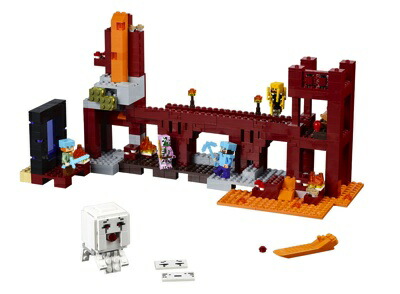 ネザー砦 マインクラフト Lego Fortress レゴブロック お取寄 さくらドーム The オンライン Nether レゴ マインクラフトのネザー砦を再現したレゴブロックの組み立てキットです Minecraft