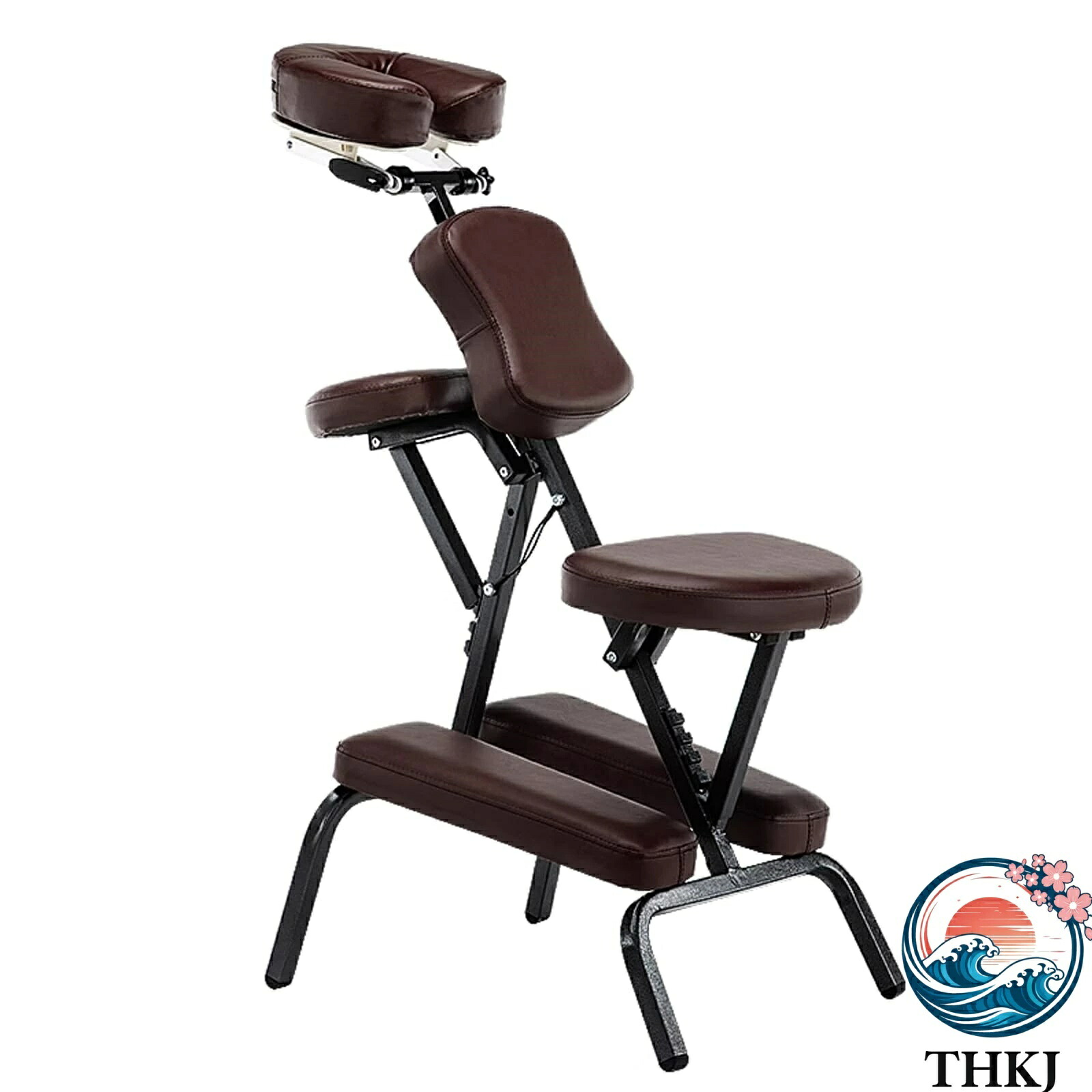 【全品5%ポイント】多機能折りたたみタトゥーチェア フェイスクレードル付き美容施術椅子 THKJ|SAKURA Factory