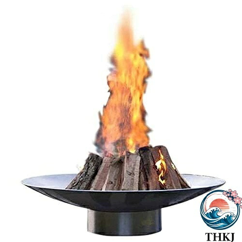 【全品5%ポイント】鋳鉄大型屋外焚き火台ボウル パティオガーデンファイヤーピット THKJ|SAKURA Factory
