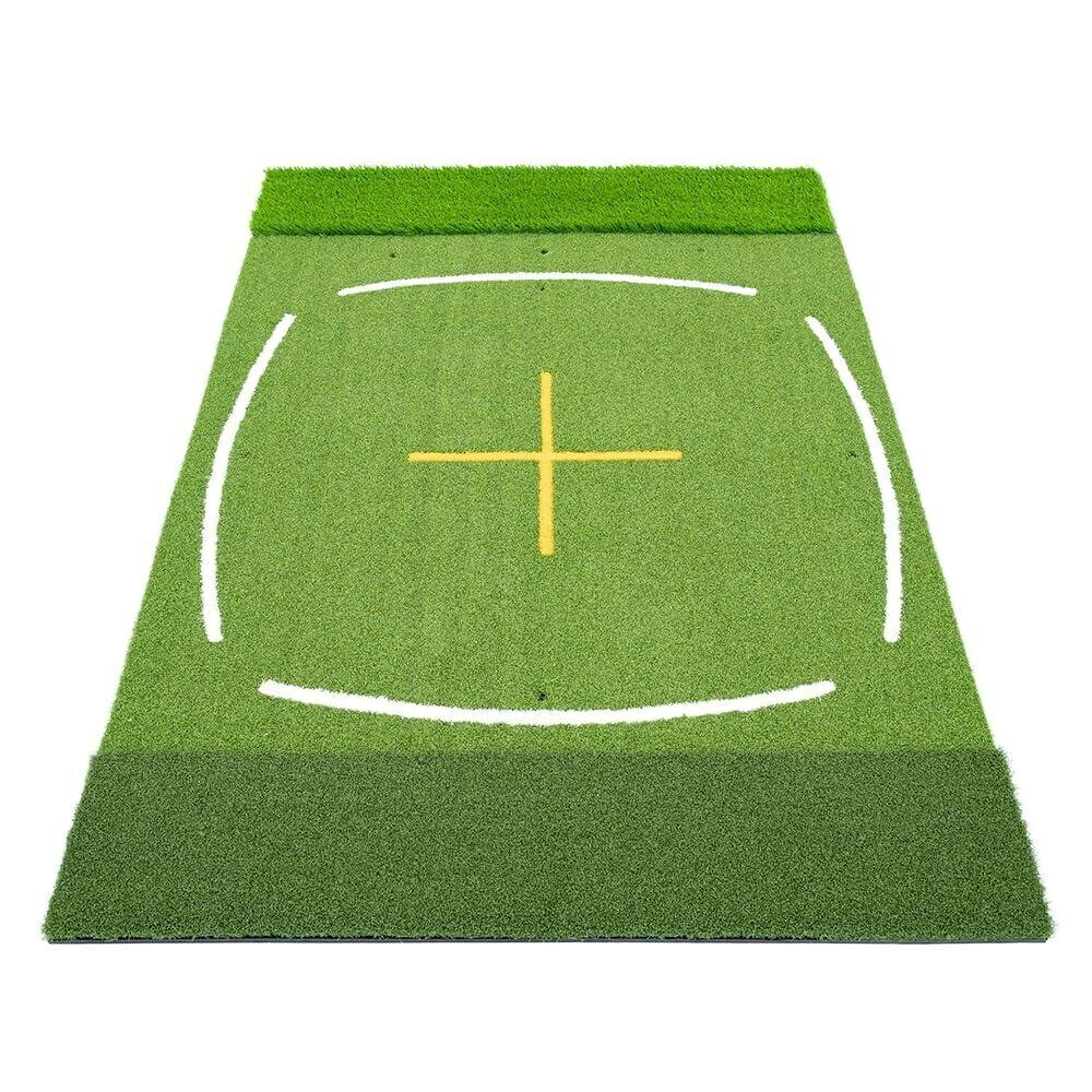 【全品5%ポイント】大型ゴルフ練習マット 4-in-1 120&times;177cm 屋外室内兼用 高耐久 EVA 滑り止め ドライバーアプローチ対応｜SAKURA Factory