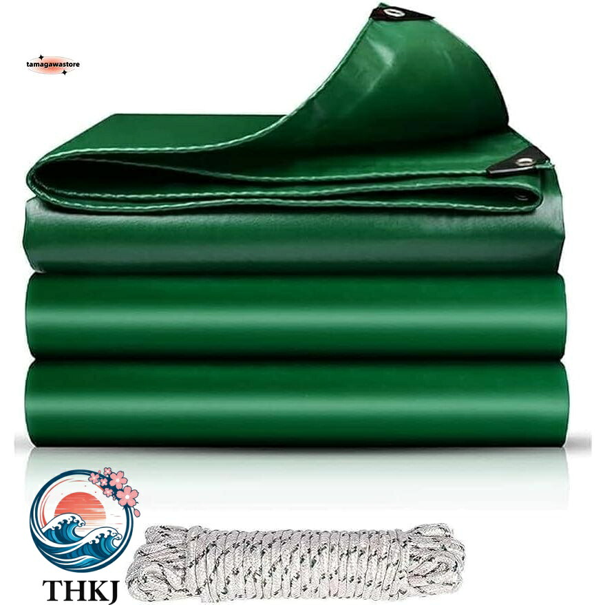 【全品5%ポイント】トラックシート 2m 3m 4m 5m 6m 7m 8m対応 450g m2 厚手 防水仕樣 PVC 帆布 ゴムロープ付属 トラックシート 日焼け防止 耐候性 耐|SAKURA Factory