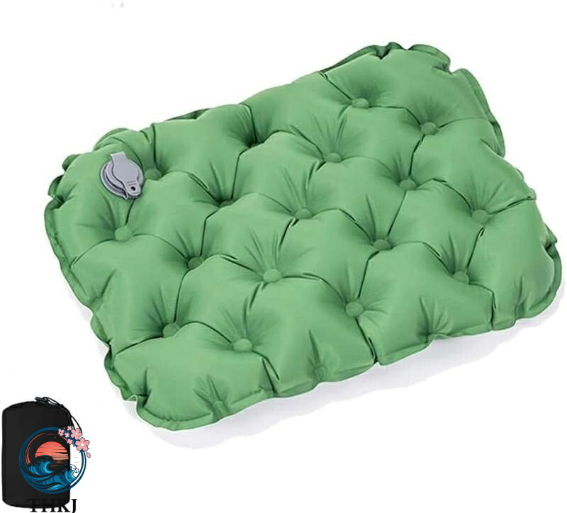 【全品5%ポイント】30 40 7cm 防水 断熱 アウトドア 登山 遠足 70g 超軽量 コンパクト クッション ハニカム構造 TPU エアーマット｜SAKURA Factory
