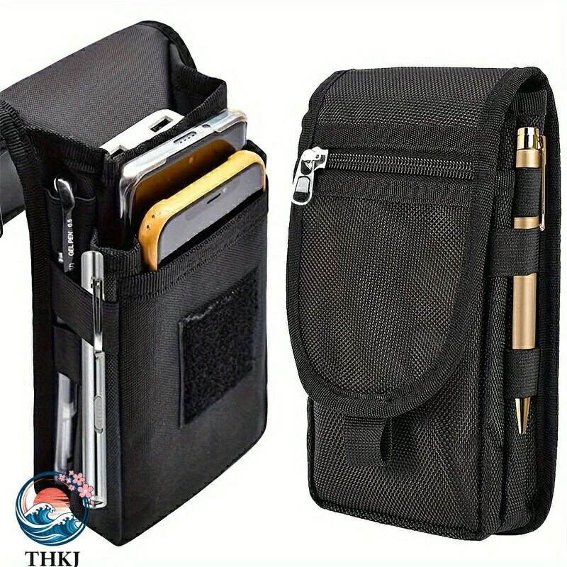 【全品5%ポイント】スマホポーチ 携帯電話ポーチ 多目的電話ベルト タクティカルフォンケース ツールホルダー 腰に挟む式 キャリーケース メンズ ウエストポケット ハイキング キャンプ ベルトポーチ|SAKURA Factory