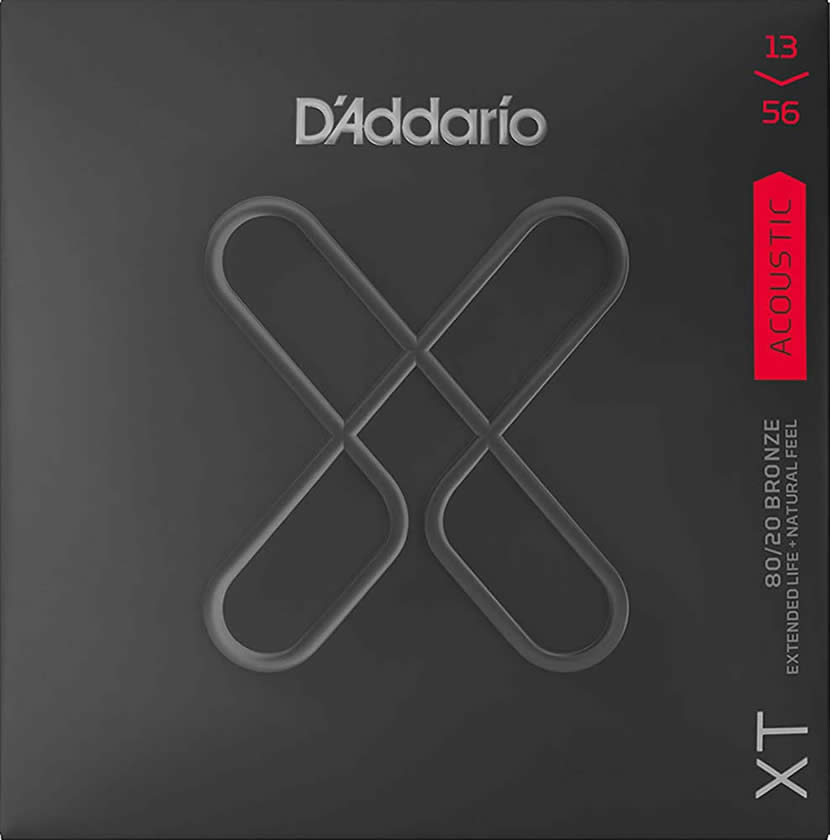 D'Addario　ダダリオ　アコースティックギター弦　XT　80/20　BRONZE　[Medium　XTABR1356　13-56]　【daddario　アコギ弦　XT　ブロンズ】【ゆうパケット対応】