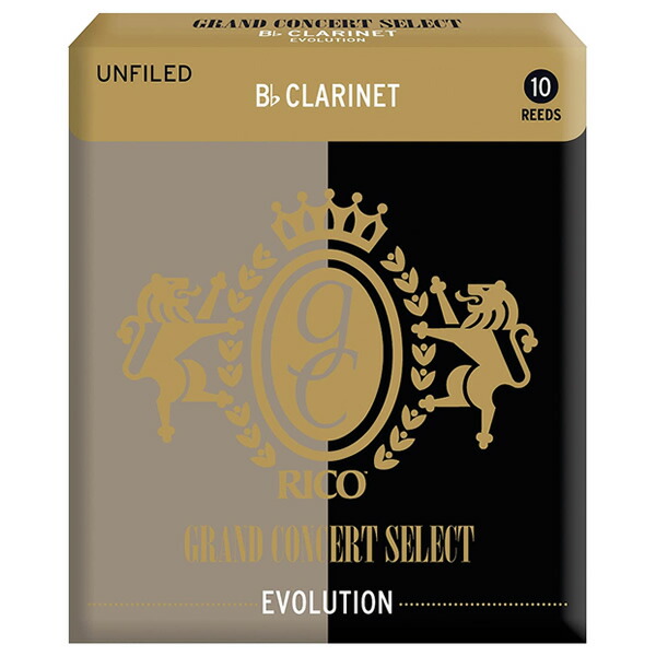 7円 超格安価格 Woodwinds ダダリオ リード クラリネット用 Grand Concert Select Evolution Unfiled Rge10bcl 10枚入り