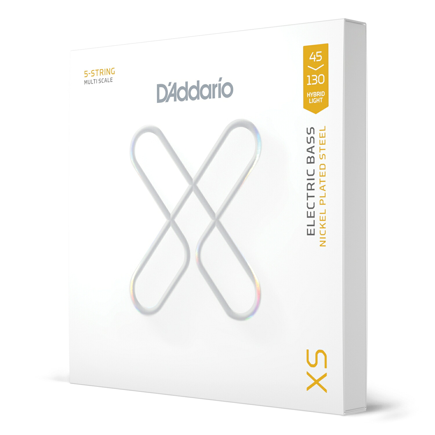 D'Addario 5弦 ベース XSB45130MS Hybrid Light Multi Scale 045-130 【 ダダリオ コーティング マルチスケール ファンドフレット ファンフレ 】【5と0のつく日はエントリー等でポイント4倍】【ゆうパケット対応】＊｜サクラ楽器