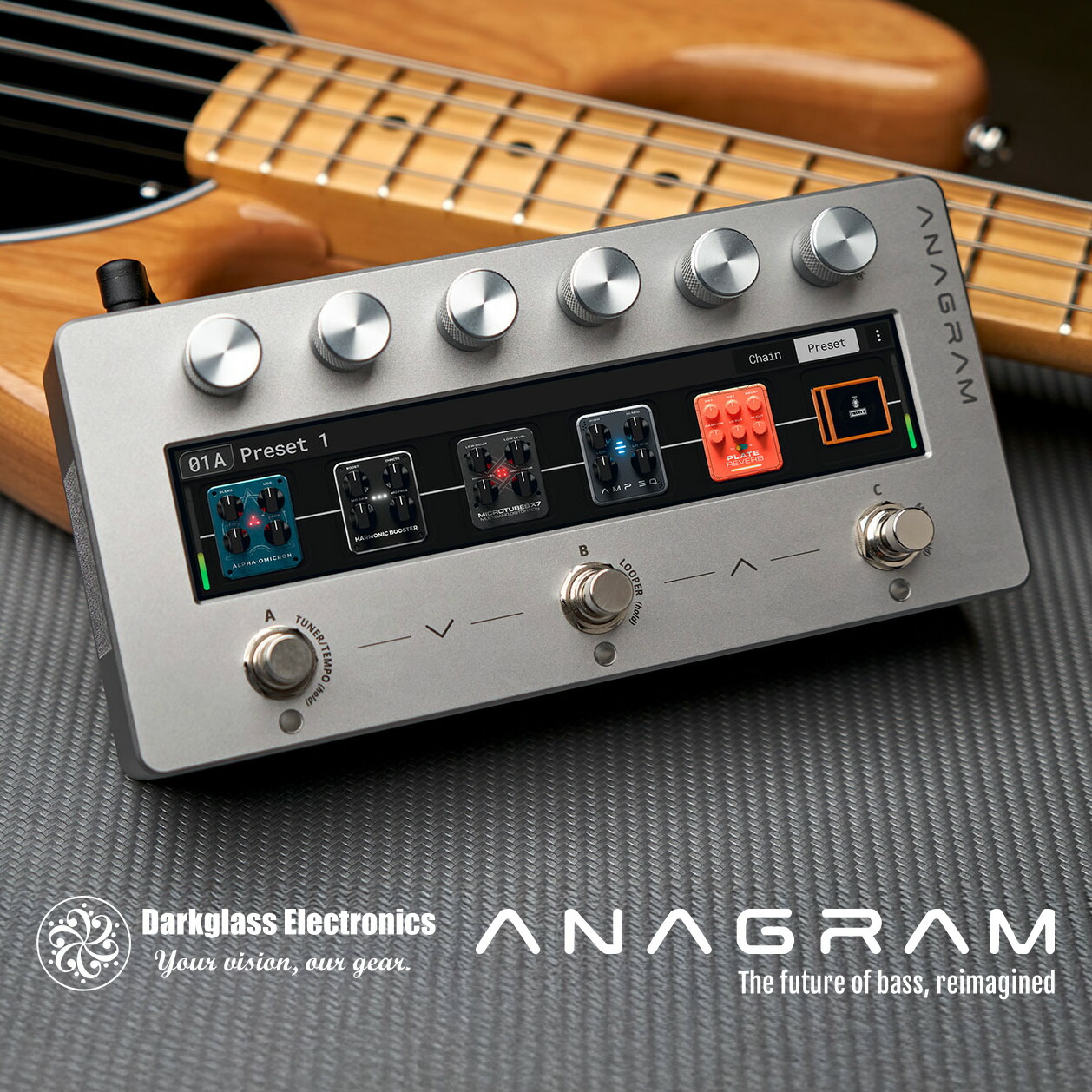 楽天市場】エフェクター Darkglass Electronics Anagram ベース