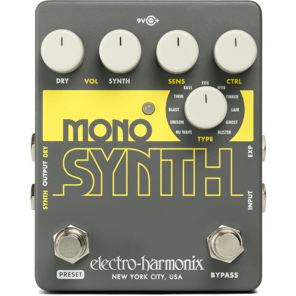 ベース BASS MONO SYNTH Electro Harmonix Bass Mono Synth エレクトロハーモニックス