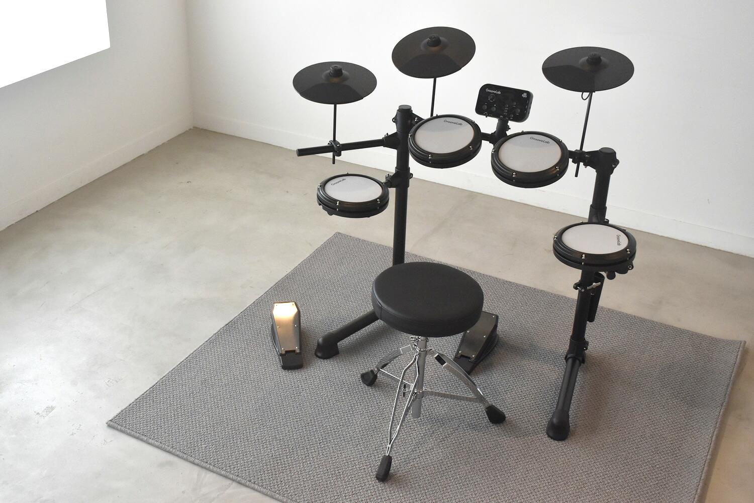 電子ドラム セット メッシュパッド仕様 GrooveLab HitSync GLHS-01 