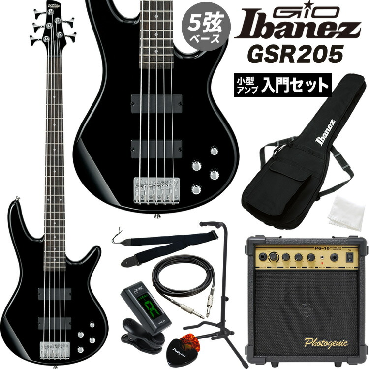 楽天市場】GIO Ibanez ジオアイバニーズ 5弦エレキベース