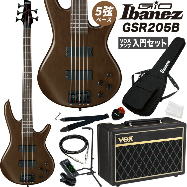 楽天市場】GIO Ibanez ジオアイバニーズ 5弦エレキベース GSR205B