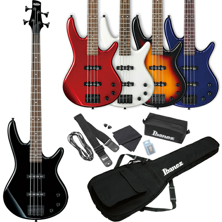 GIO　Ibanez　ジオアイバニーズ　(ソフトケース、Ibanezアクセサリー・キット付属)【今だけピック10枚セット付き！】【大型】＊　エレキベース　GSR320