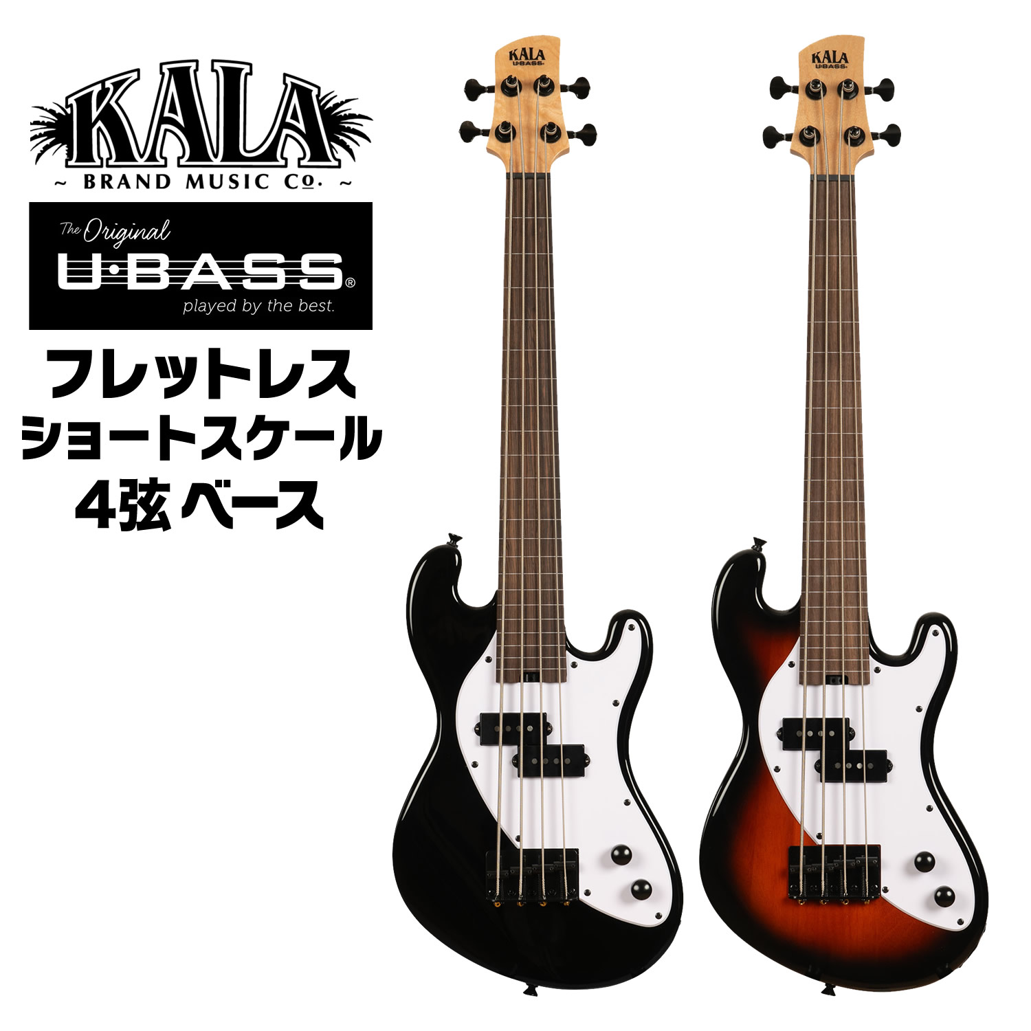 ショートスケール 4弦ベース FERNANDES 楽天市場】KALA 5弦 ショートスケール ベース U・BASS UBASS-SB5