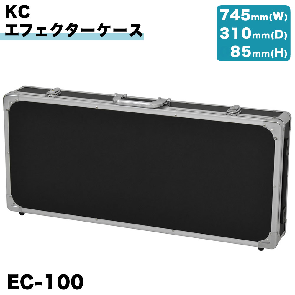 楽天市場】KC エフェクターケース EC-100D【 ケーシー EC100D エフェクターボード 縦置き用ハンドル付 鍵付属 面ファスナー 収納  スイッチングシステム対応】【5と0のつく日は当店ポイント5倍！】 : サクラ楽器